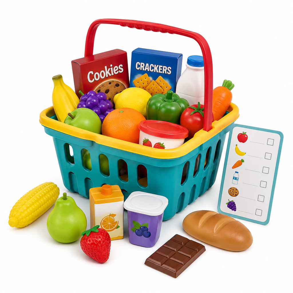 dsefd™ My First Shopping Basket Play Set
