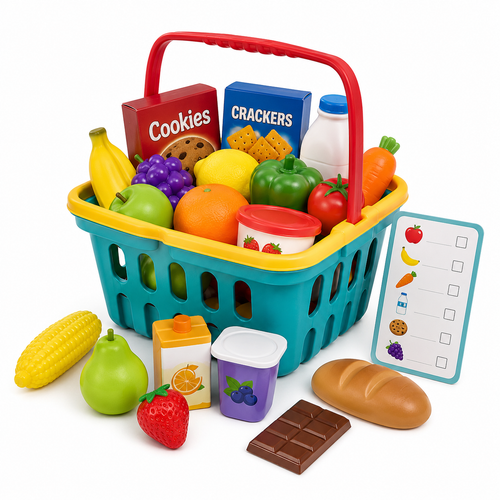 dsefd™ My First Shopping Basket Play Set