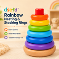 dsefd™ Rainbow Nesting &amp; Stacking Rings