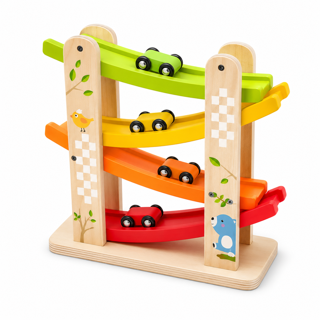 dsefd™ ZoomTrack Wooden Car Ramp