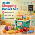 dsefd™ My First Shopping Basket Play Set